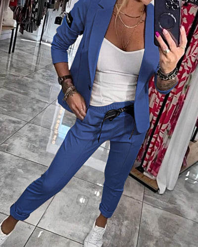 Malou - Set: Top, Jas en Broek