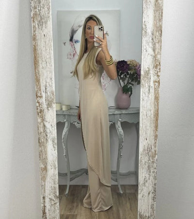 Flavia - Chic Mouwloos Set