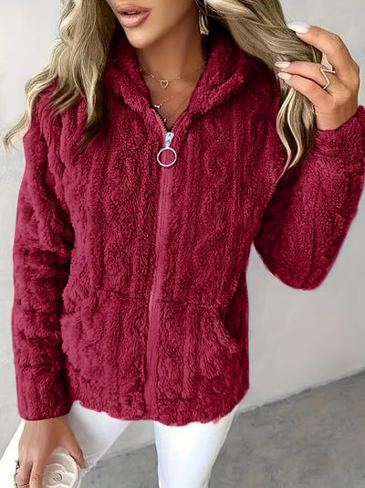 Nora | Lange Mouwen Hoodie Met Rits