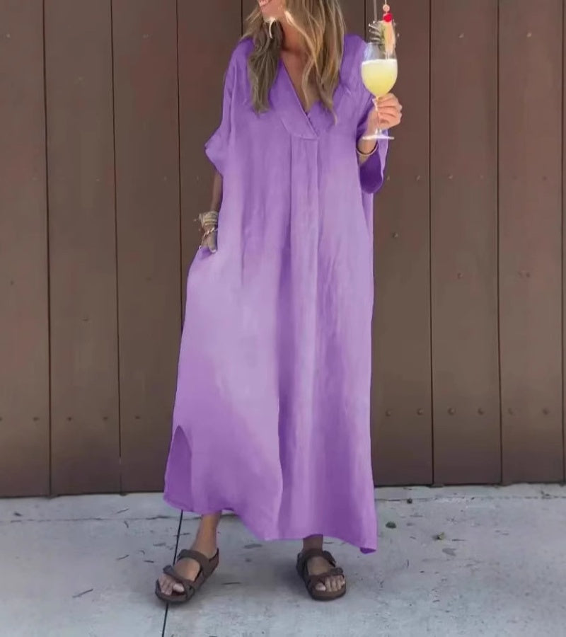 Marina - Elegante vloeiende jurk