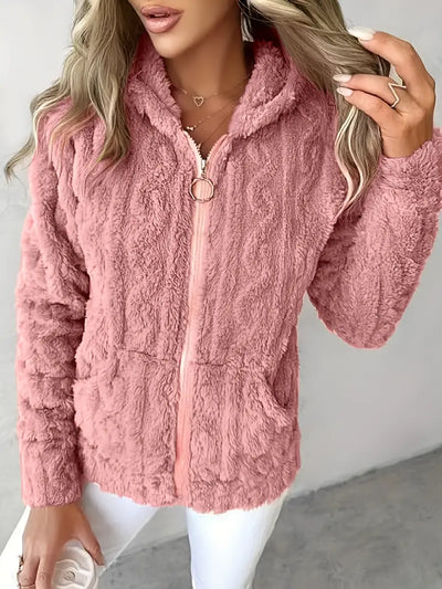 Nora | Lange Mouwen Hoodie Met Rits