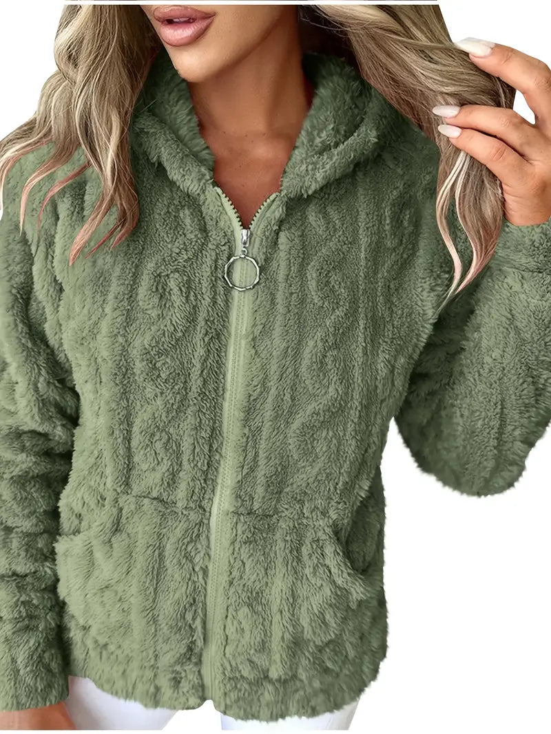 Nora | Lange Mouwen Hoodie Met Rits