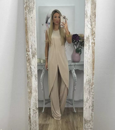 Flavia - Chic Mouwloos Set