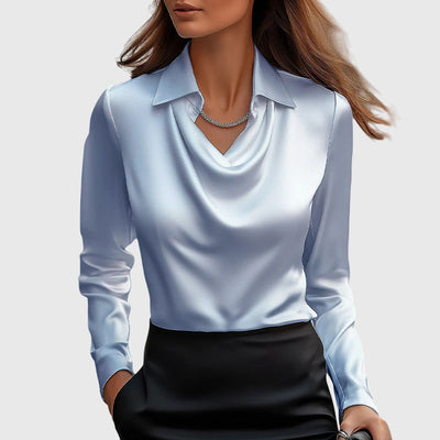 Brooklyn | Elegante Satijnen Blouse