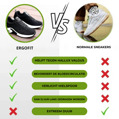 Ergo Fit Sneakers | Optimale Steun - Ultiem Comfort