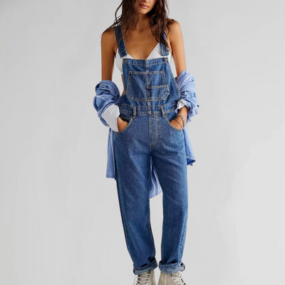Jacqui - Urban Denim Jumpsuit