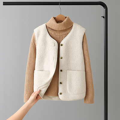 Romy | Wollen cardigan