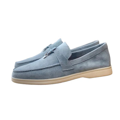 ØRLA Amsterdam™ | Suède dames loafers