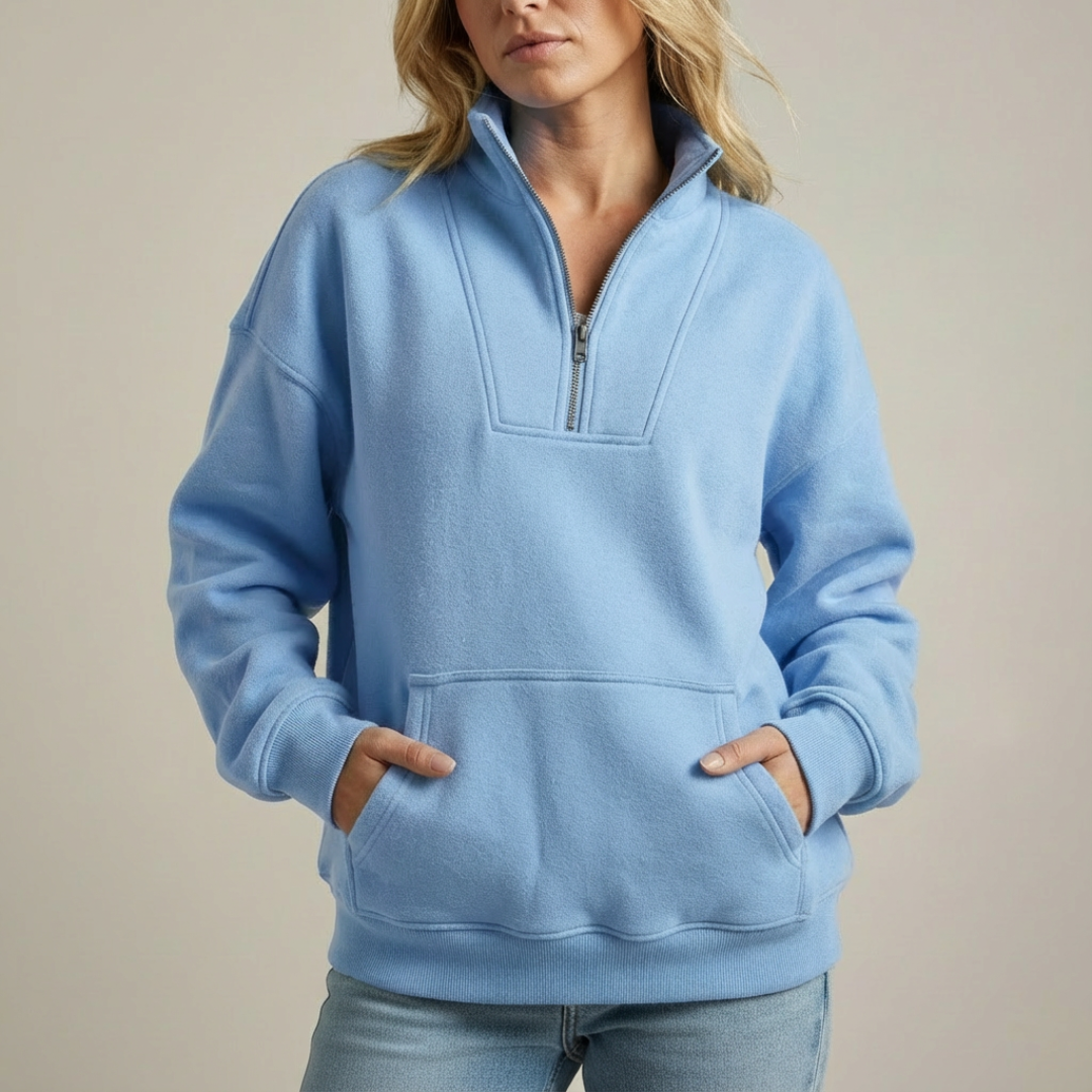 Jenny | Kwart Rits Fleece