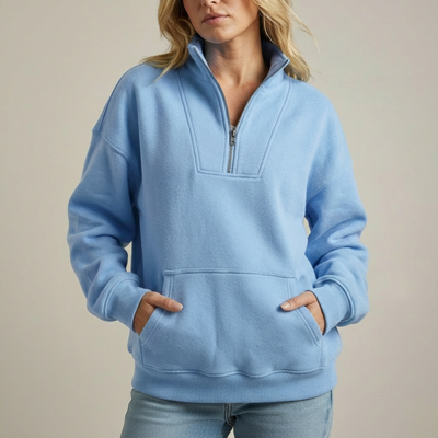 Jenny | Kwart Rits Fleece