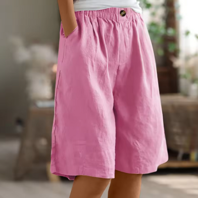 Frances - Comfortabele Katoenen Shorts