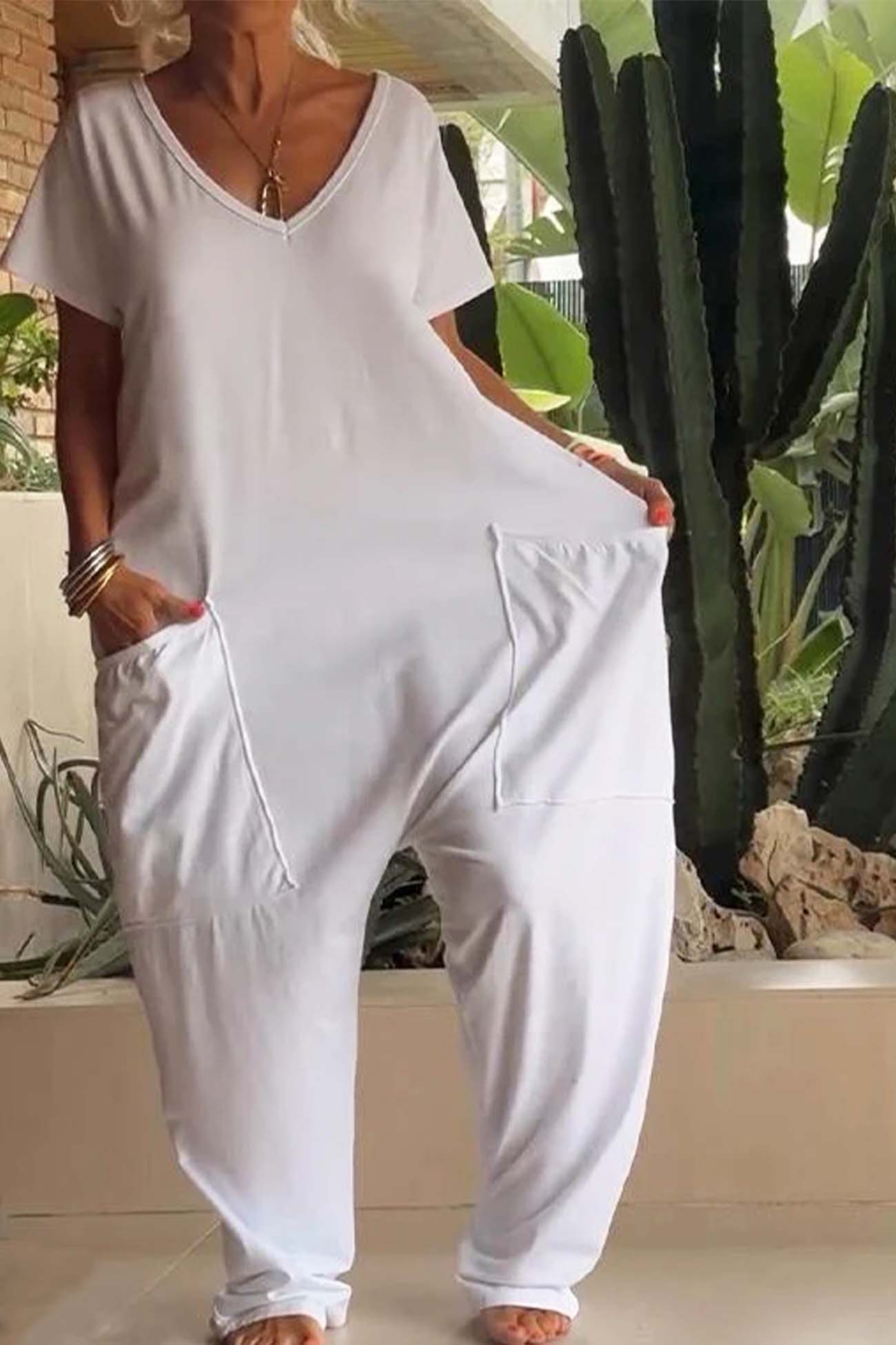 Reshiel - Casual Style Jumpsuit