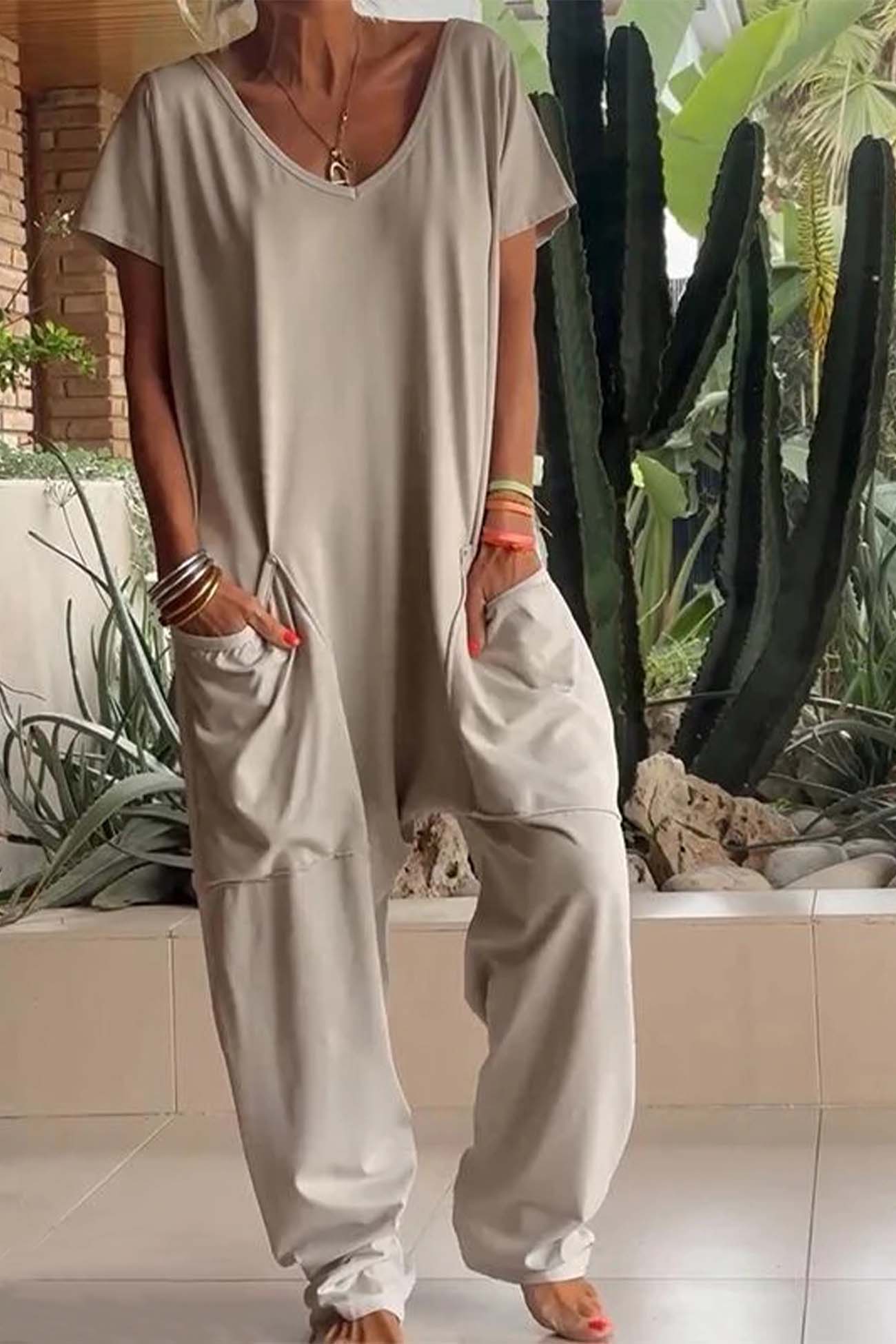 Reshiel - Casual Style Jumpsuit