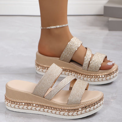 Katri | Elegante Orthopedische Wedge Sandalen