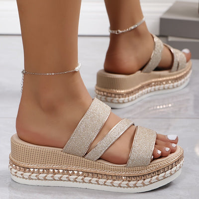 Katri | Elegante Orthopedische Wedge Sandalen