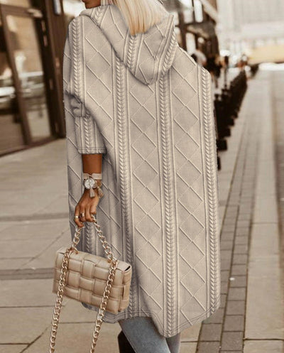 Mona Lisa - Lange Cardigan met Capuchon