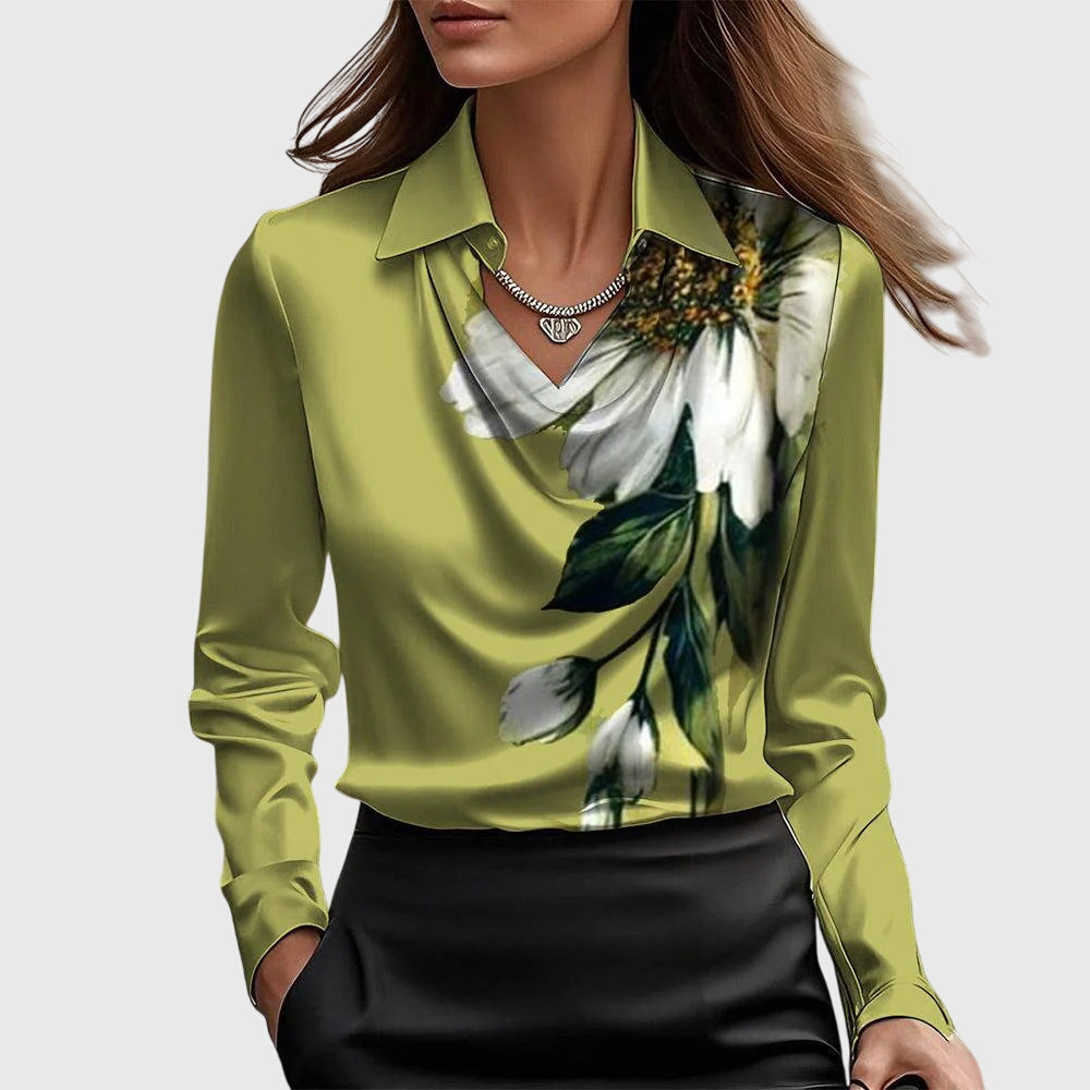 Brooklyn | Elegante Satijnen Blouse