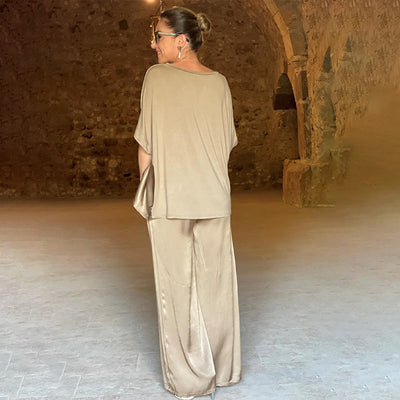 Pauline - Satijnen Glanzend Set