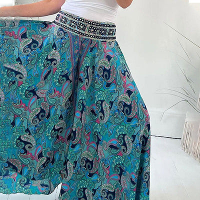 Reagan - Boho Chic Wijde Pantalons